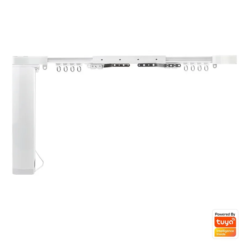 2025Tuya Smart Electric Curtain Suit Zigebee Automatic Curtain Motor Adjustment Track Customized US UK EU AU