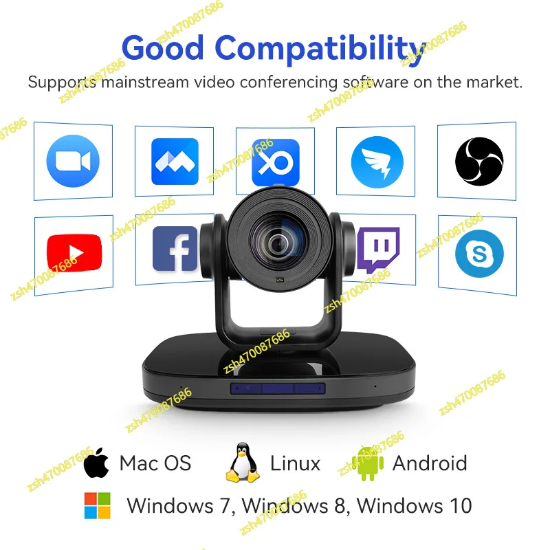 وصل جديد 2025 كاميرا 2mp 1080 Ptz 30x تكبير نظام مؤتمرات الفيديو كاميرا منبر Rostrum للبث المباشر