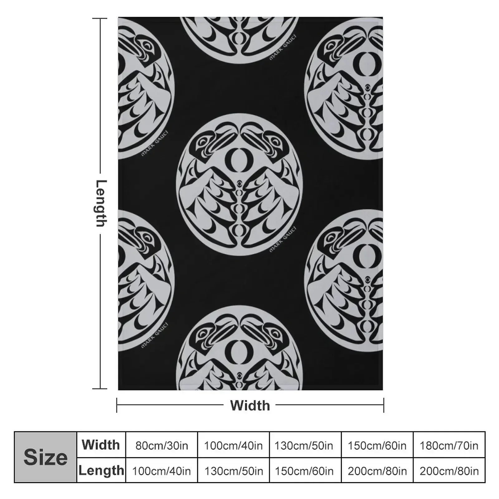 Coast Salish Eagle Throw Blanket Blankets For Bed bed plaid for sofa Sofa Quilt Blankets