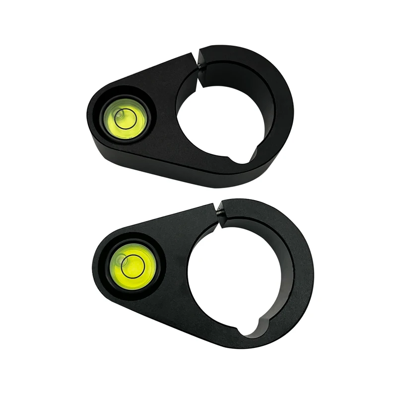 2 Pcs Green Spirit Level Bubble for Carbon fiber Center Pole Blisters Measuring Rod Mapping Accessories Hole Diameter 32mm Metal