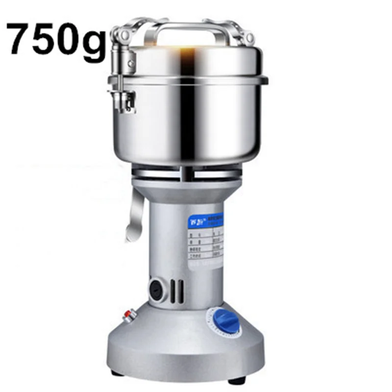 150G Grains Spices Cereals Coffee Dry Food Grinder Machine Gristmill Home Beans Espresso Electric Medicine Powder Crusher 1200W