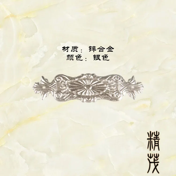 -917 Imitation Gold Alloy Flower Corner Sticker Wooden Box Wine Box Corner Decoration Corner Sticker