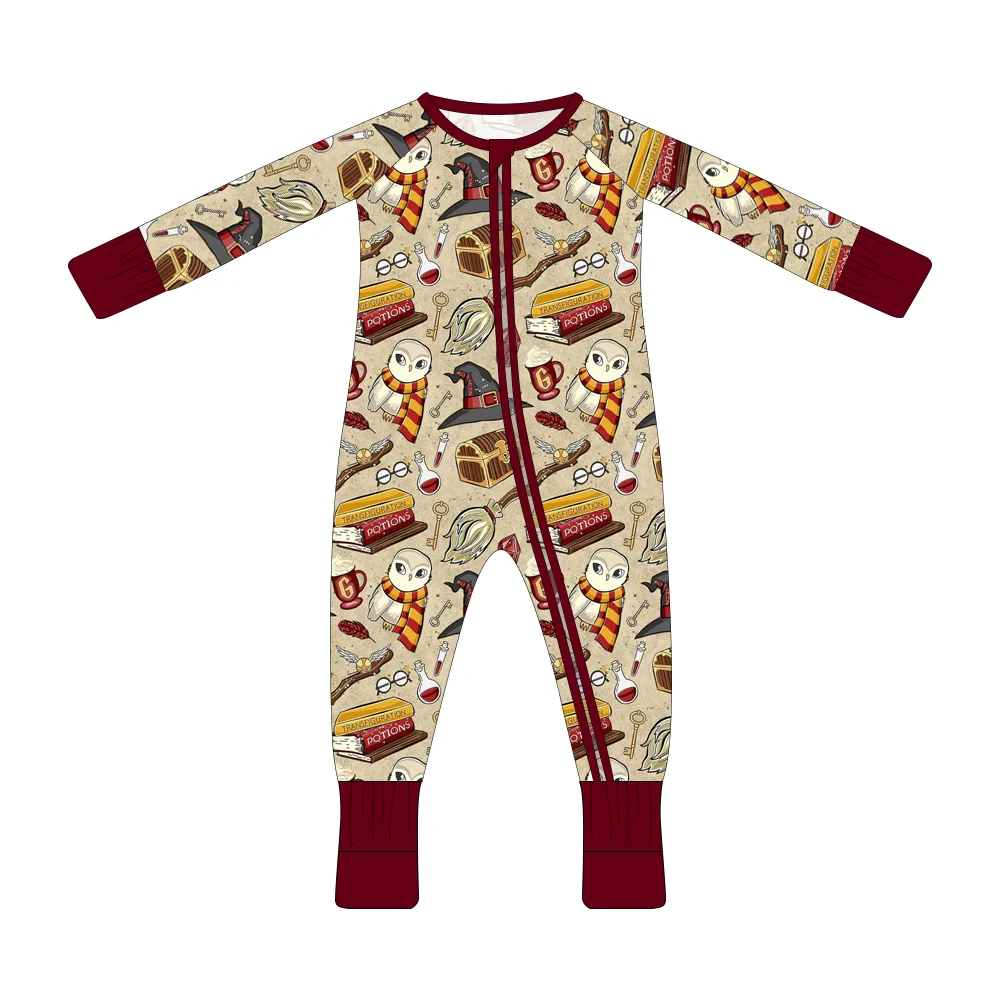 Boutique Children\'s Clothing Wholesale Newborn Toddler Clothes Long Sleeve Long Pants Romper Baby Kids Clothes Cute Jumpsuit