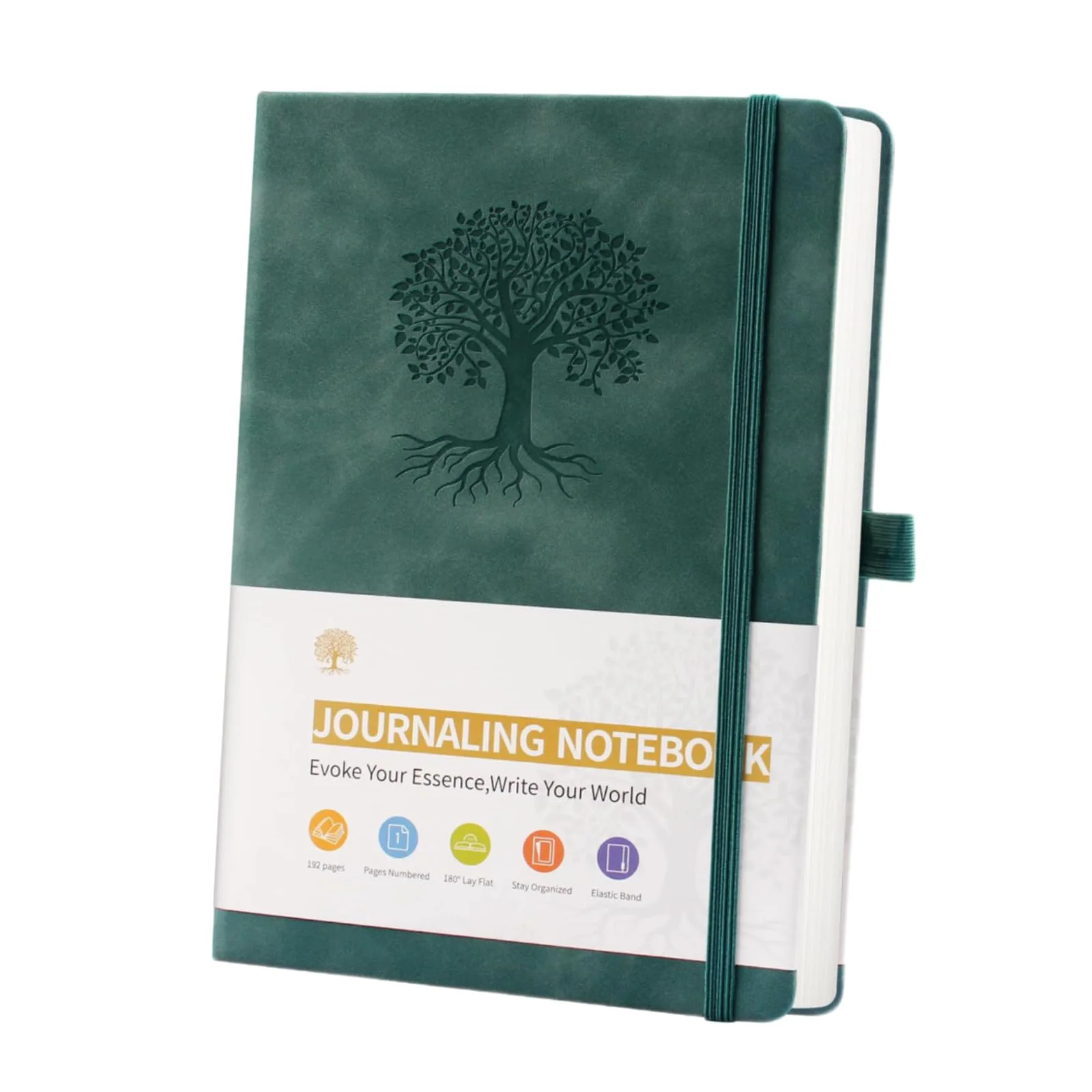 A5 Lined Journal Notebook for Women & Men,192 Pages,College 