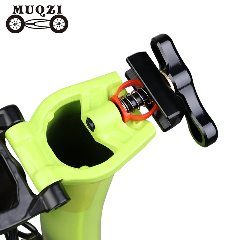 MUQZI Bike Hinge Clip Spring for Brompton Folding Bicycle Frame Easy Hinge C Clamp Buckle Sping Replacement Accessories