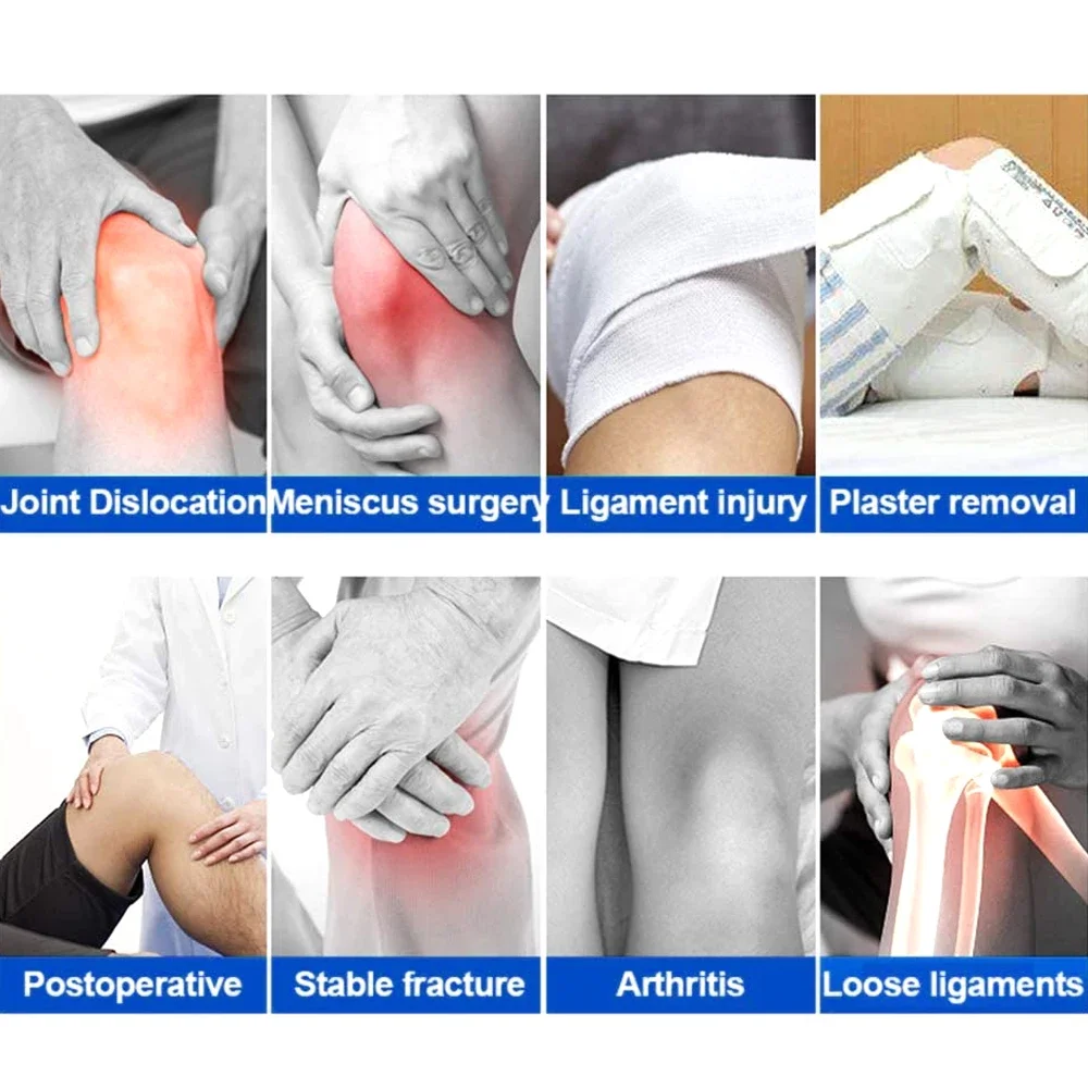 1Set Hinged Knee Br… - image