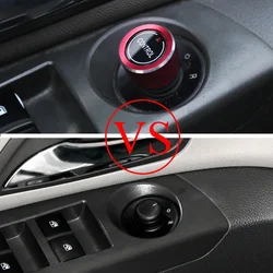 Car Rearview Mirror Adjust Button Cover for Chevrolet Chevy Cruze 2009 - 2014 Decoration Sticker Trim Interior Accessories