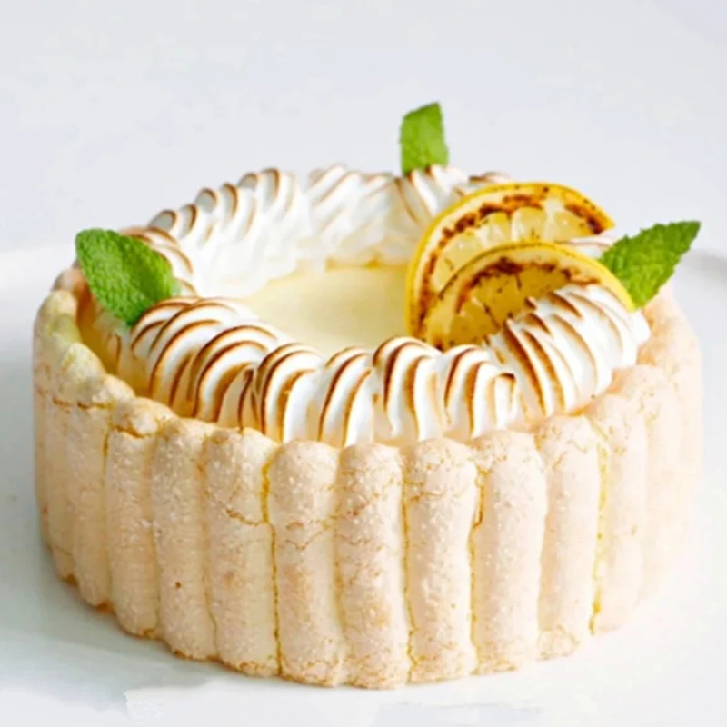 Silicone Round Baking Pan Charlotte Cakes Baking Pan Sponge Flan Mold Shortcake Baking Pan Kitchen Silicone Mould