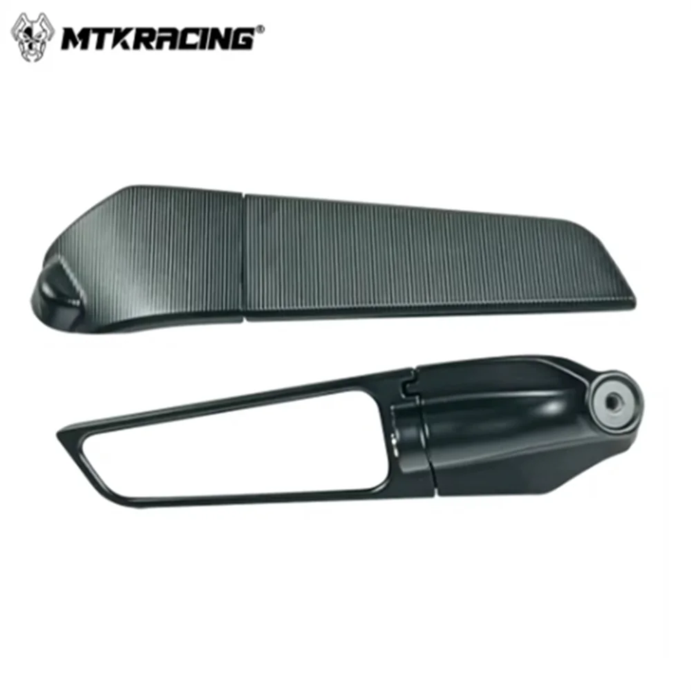 MTKRACING For KAWASAKI ZX10R 2008-2010 Motorcycle mirror modification with adjustable wing and rotating rearview mirror