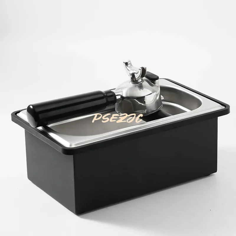 Detachable Portable Coffee Stainless Steel Inner Box Powder Box Large Capacity Coffee Grounds Bucket