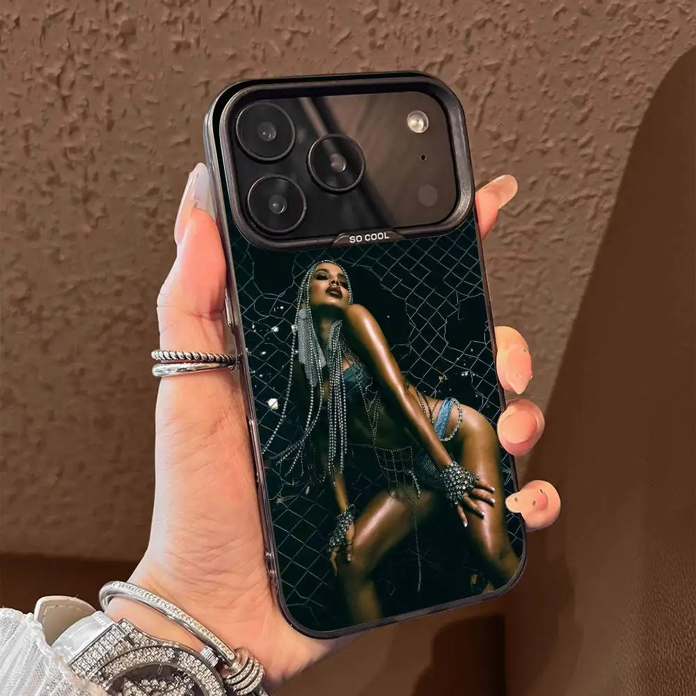 Custodia per telefono A-Anitta Favs da Funk Generation per iPhone 15,16,12,14,13,17,11,E,Max,Plus,Air,Pro,Mini Cover in Tpu nera