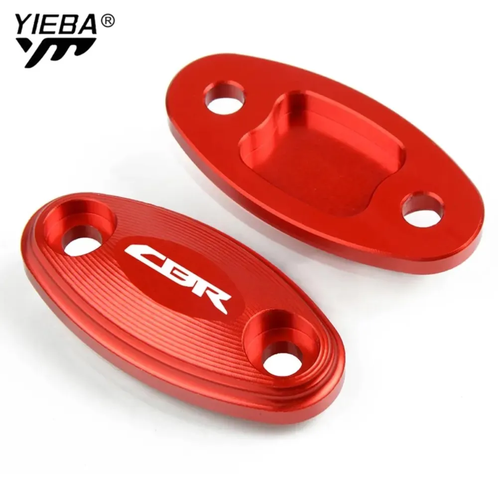 

Motorcycle Rear View Side Mirrors Bracket Hole Cap Clamp Cover For Honda CBR650R CBR650F CBR500R CBR300R CBR250R 2013-2021