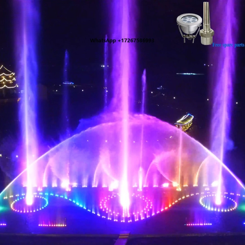 Outdoor Large-scale Musical Fountain, Outdoor Artificial Lake Landscape Fountain Manufacturer Customization