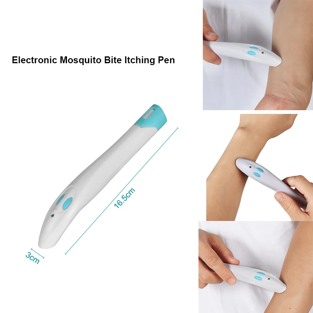 Electronic Anti-itch Pen Mosquito Bite Antipruritic Device for Kids Adult Pregnant Women Portable Antipruritic Pen Quick Itching