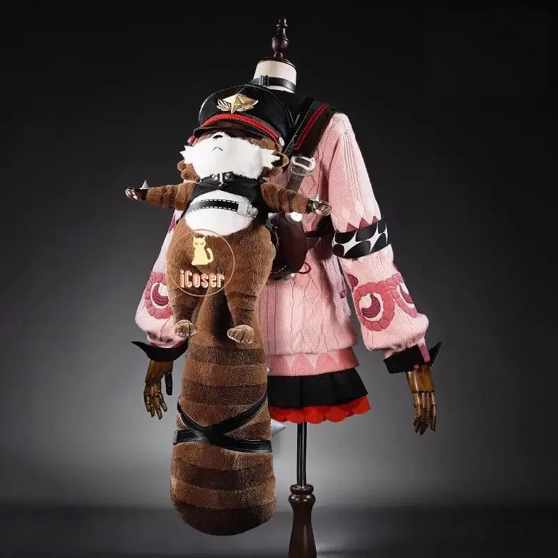 Zenless Zone Zero Ukinami Yuzuha Cosplay disfraz peluca falda traje pendientes Spook Shack fiesta de Halloween para mujeres niñas iCoser