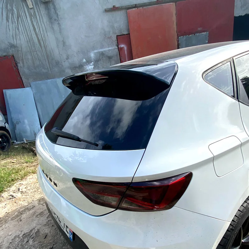 

For 2013-2020 SEAT Hatchback Seat LEON5F FRMK3 Rear Case Cover Roof Spoiler Tail Top Wing High Quality ABS Material