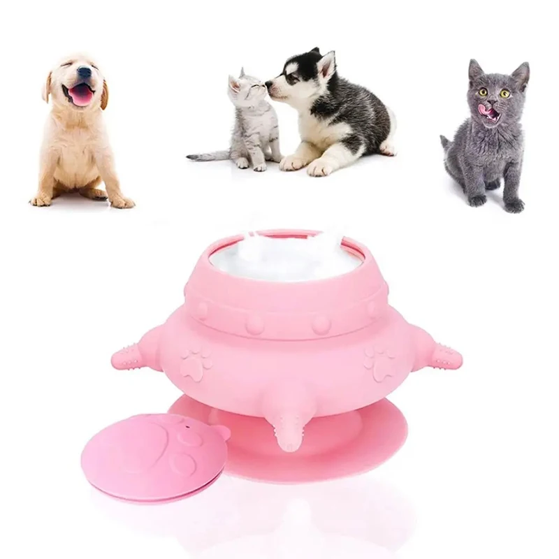 Creative for Baby Pet Soft Silicone Household Kitten Nipple Feeder Rabbits Feeder Puppy Milk Bottle Cat Milk Feeder