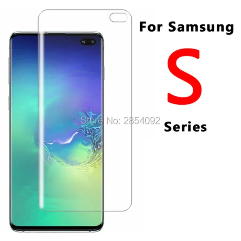 Protective glass on for samsung galaxy s9 s10 Plus film tempered glas s10e screen protective s 9 10 lite 9s 10s tremp Guard