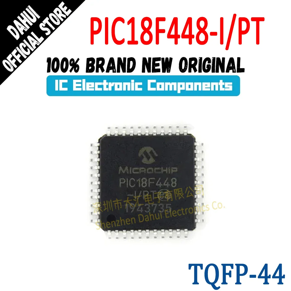 PIC18F448-I/PT PIC18F448-I PIC18F448 PIC18F PIC18 PIC IC MCU Chip TQFP-44