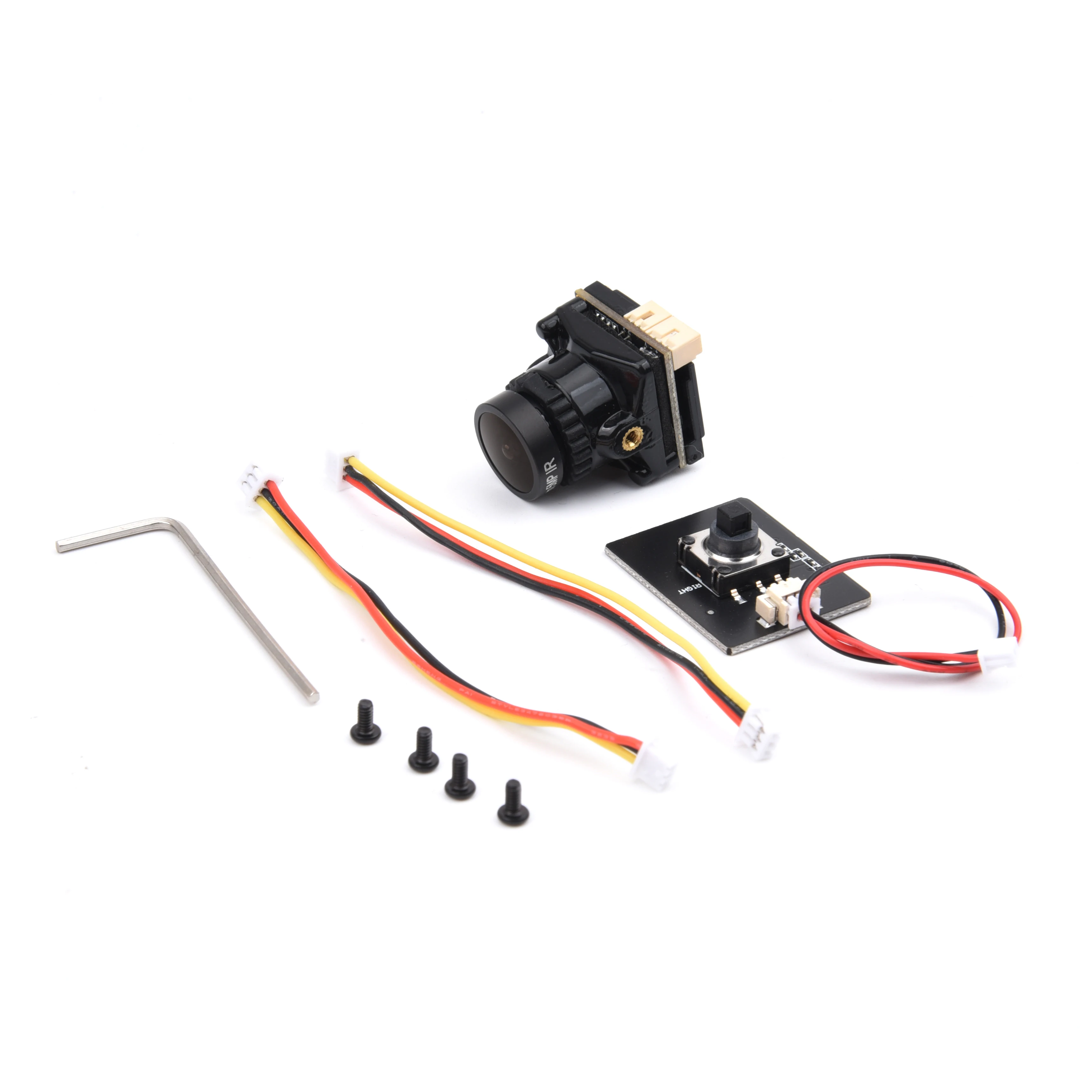 Mini-FPV-Kamera 1800TVL 5MP 2,1mm 1/1,8" Zoll HDR-Sensor 19*19MM NTSC & PAL umschaltbar für FPV-Drohnen-DIY-Teile – Detail 3