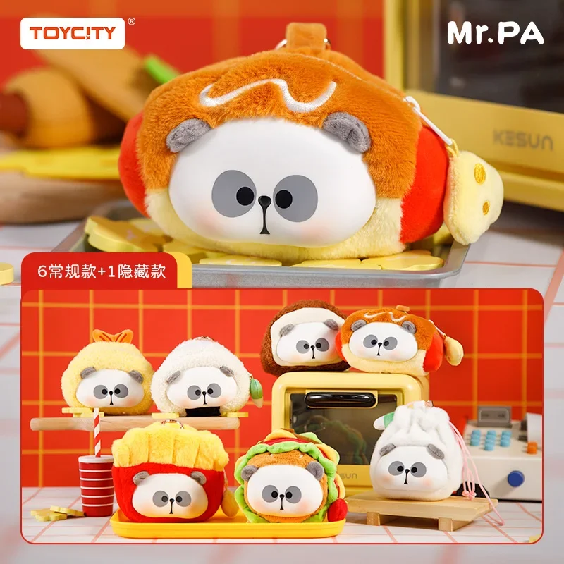 

TOYCITY Mr.PA What To Eat Today Series Зменный кошелек Слепая коробка игрушки куклы милые аниме фигурки украшения фигурки куклы
