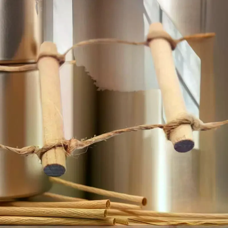 1개 인형 집 정원 장식 소품, 미니어처 나무 삼베 로프 걸이 사다리 애완동물 모델 장난감.