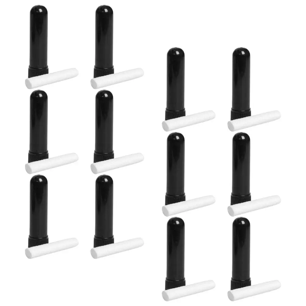 

12Pcs Nose Inhalers Sticks Portable Nasal Inhaler Tubes Essential Oil Aroma Inhalers Safe Compact Design Easy Carry