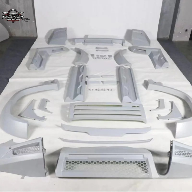 Applicable to Wide Car Body External Spoiler Kit Modification Surrounding Guard Modified Pieces