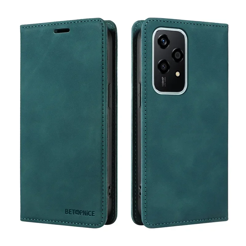 Anti-thef Phone Case For Huawei Honor 200 Pro 90 Smart 70 50 Honor90 Honor200 Lite Wallet Flip Card Holder Coque Leather Cover