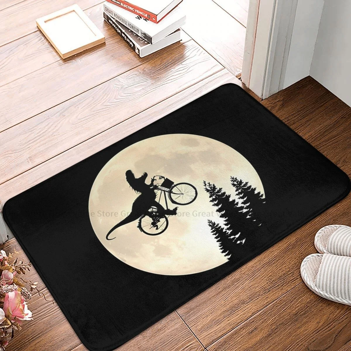 Dinosaur Animal Bath Non-Slip Carpet Close Encounters Bedroom Mat Welcome Doormat Home Decor Rug