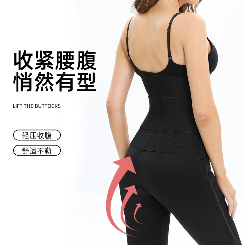 Waist Trainer Body Shaper Corset Women Fashion Sauna Sweat Belt Workout Fitness Exercise Slimming Trimmer Control Belt