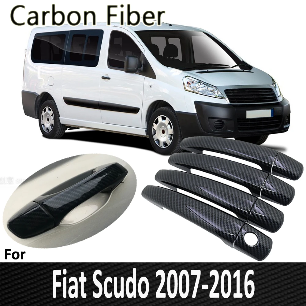 Pop for Fiat Scudo 2007 2008 2009 2010 2011 2012 2013 2014 2015 2016 Door Handle Cover Sticker Car Accessories