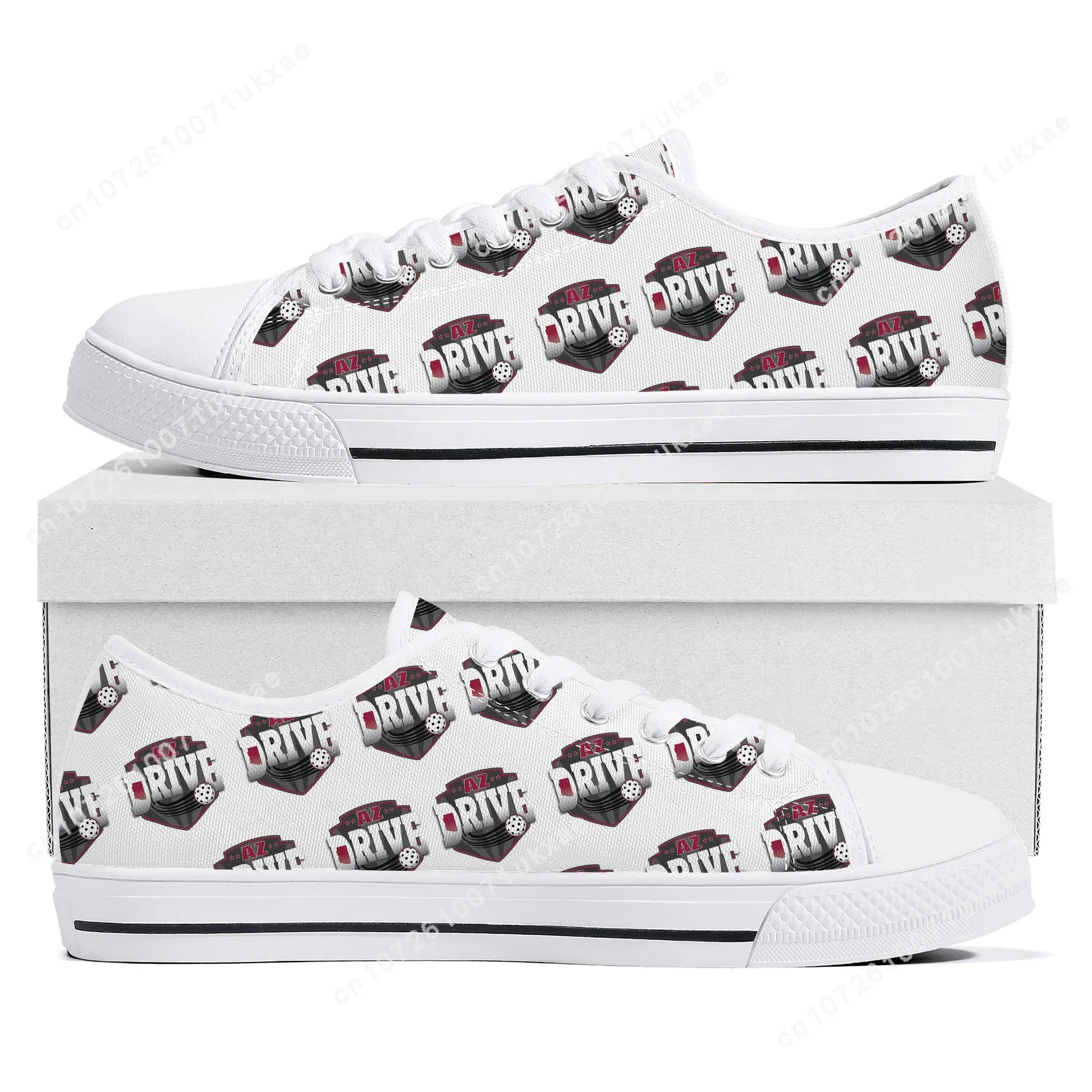 AZ DRIVE pickleball Low Top Sneakers Mens Womens Teenager Canvas High Quality Sneaker Casual Custom Made Shoes Customize DIY