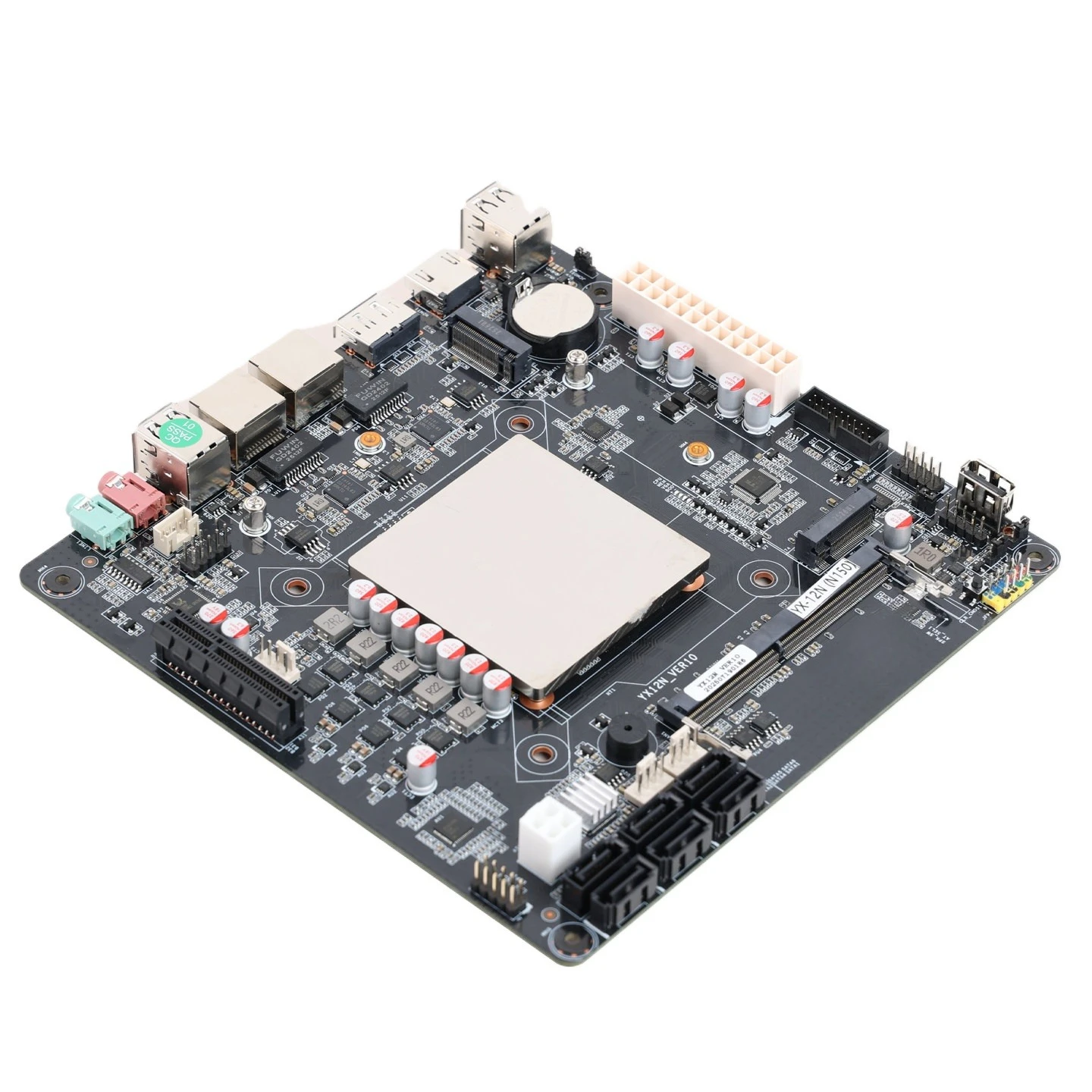 

N100 NAS main board dual 2.5G network port, dual M.2 + PCIE expansion slot