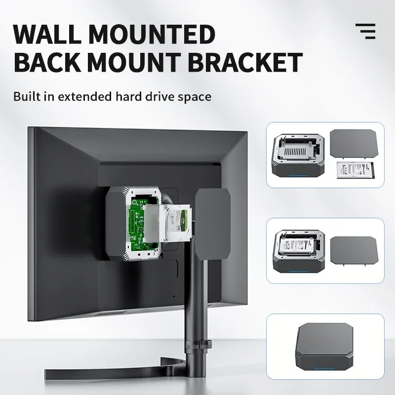 US.EU FIREBAT AK2 PLUS MiniPC Intel N150 N100 Dual Band WiFi5 BT4.2 16GB 512GB Computer da gioco desktop Mini PC Gamer