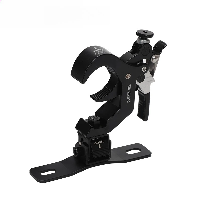 100kg Load Capacity Folding Quick Clamp DMX Stage Lights for Suspension LED Moving Head Spotlights Beam IP65 for Theme Park Use