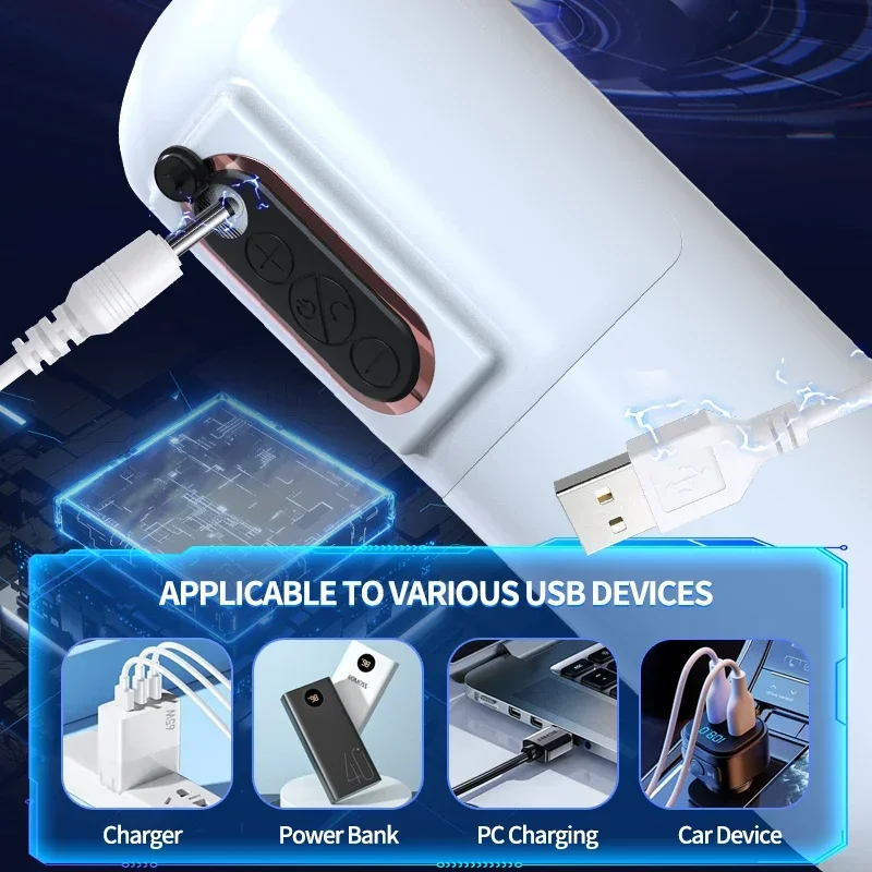 Automatic Thrusting Male Masturbator Tight Silicone Vagina Sex Toys for Men Adjustable Frequency Hands Free Pocket Pussy Machine - Image 6