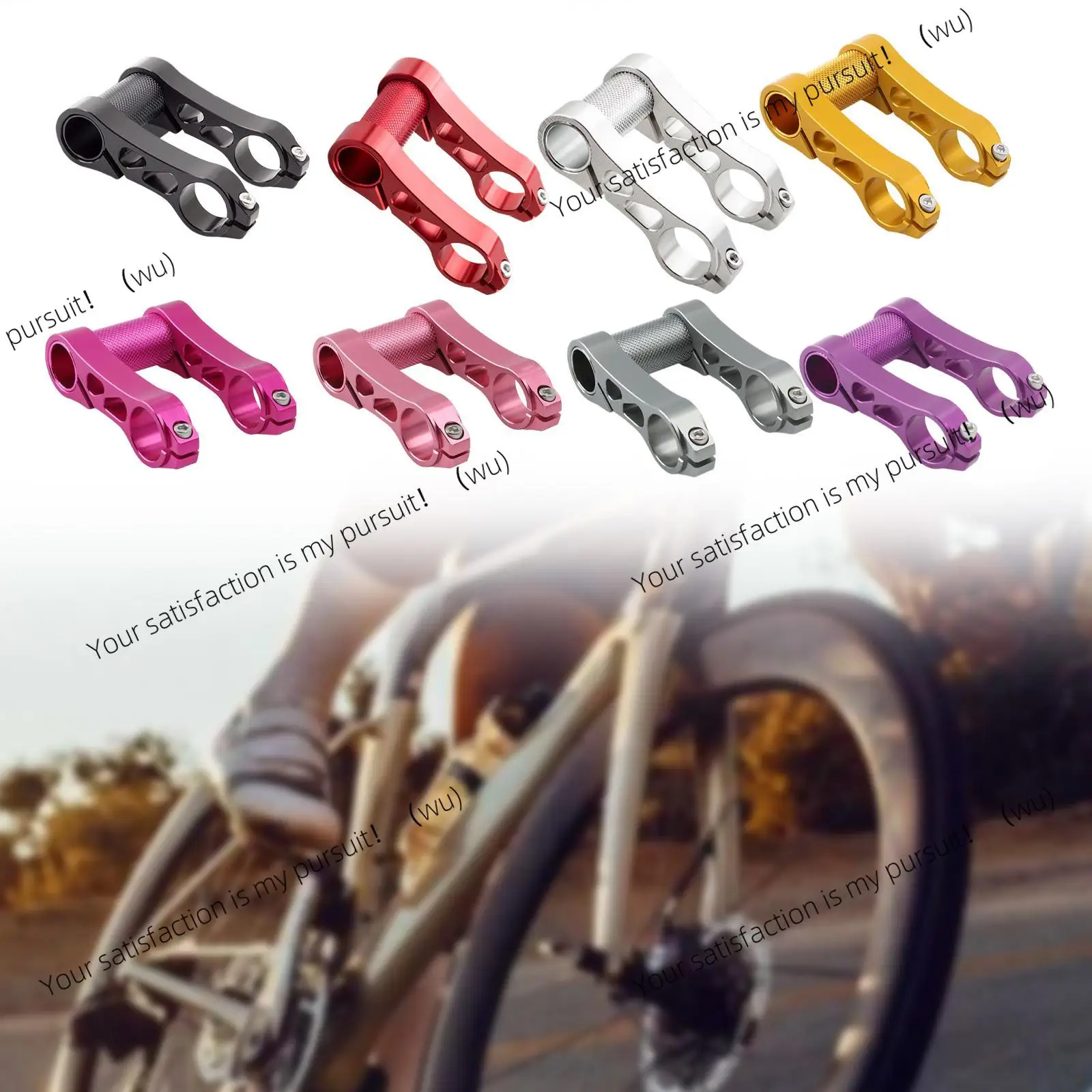 Bicycle handlebar extender, adjustable bracket accessories, handlebar extension, suitable for most bicycles, motorcycles