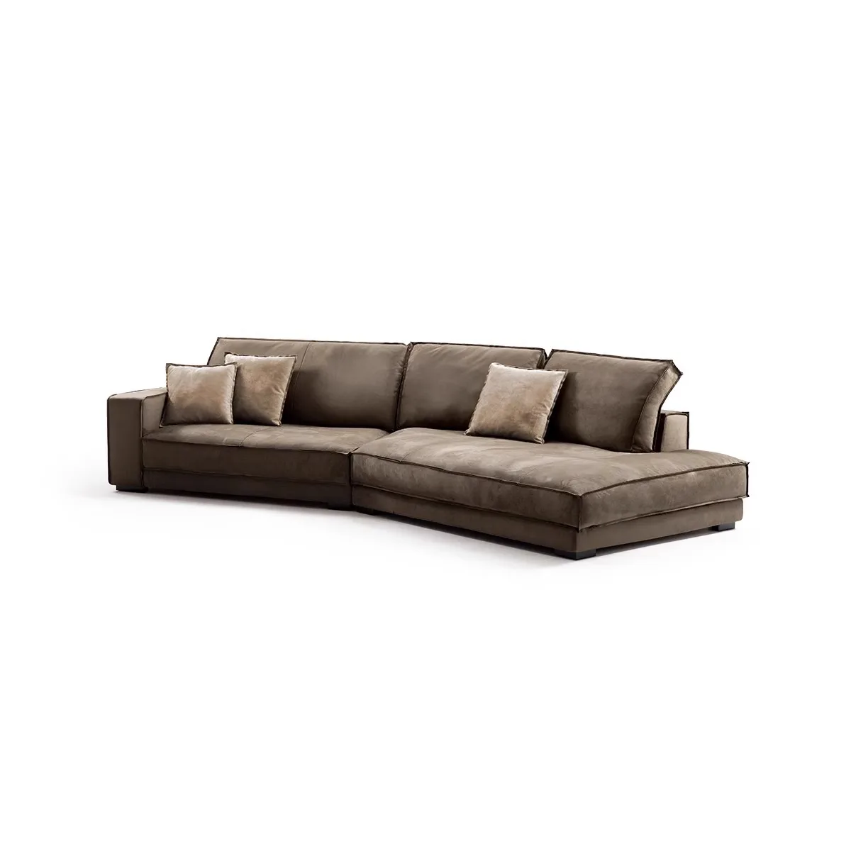 Corner sofa technical cloth sofa down fabric sofa