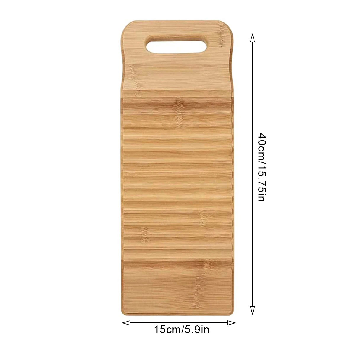 Wooden Washboard 1pc Washboard Manual Laundry Board Anti-slip Laundry Cleaning Board Suitable For Cleaning Children's Cloth