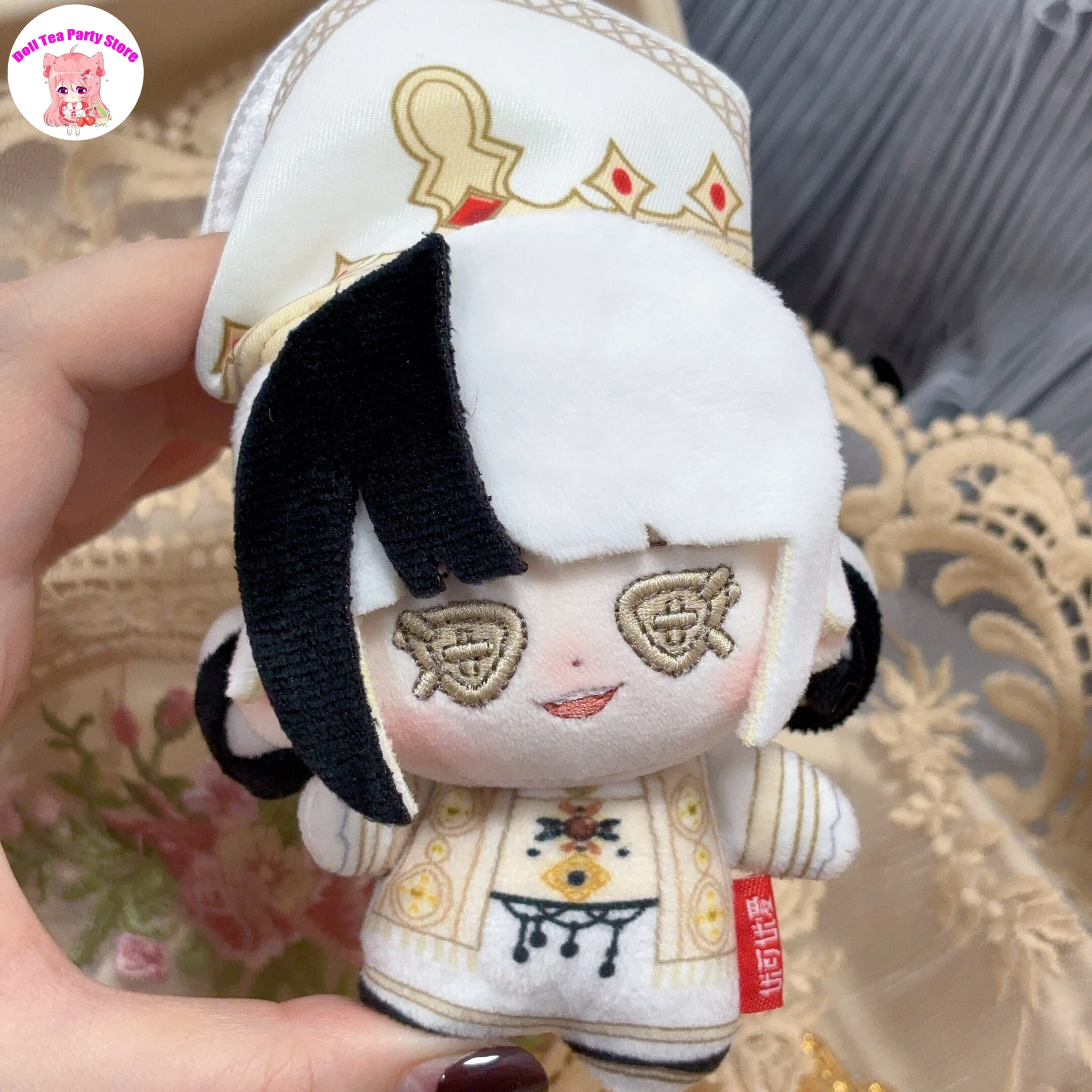 

Плюшевая игрушка-кукла Лили Баррье из аниме Identity V, серия The Keeper, 10 см, хлопковая, с брелоком, подарок