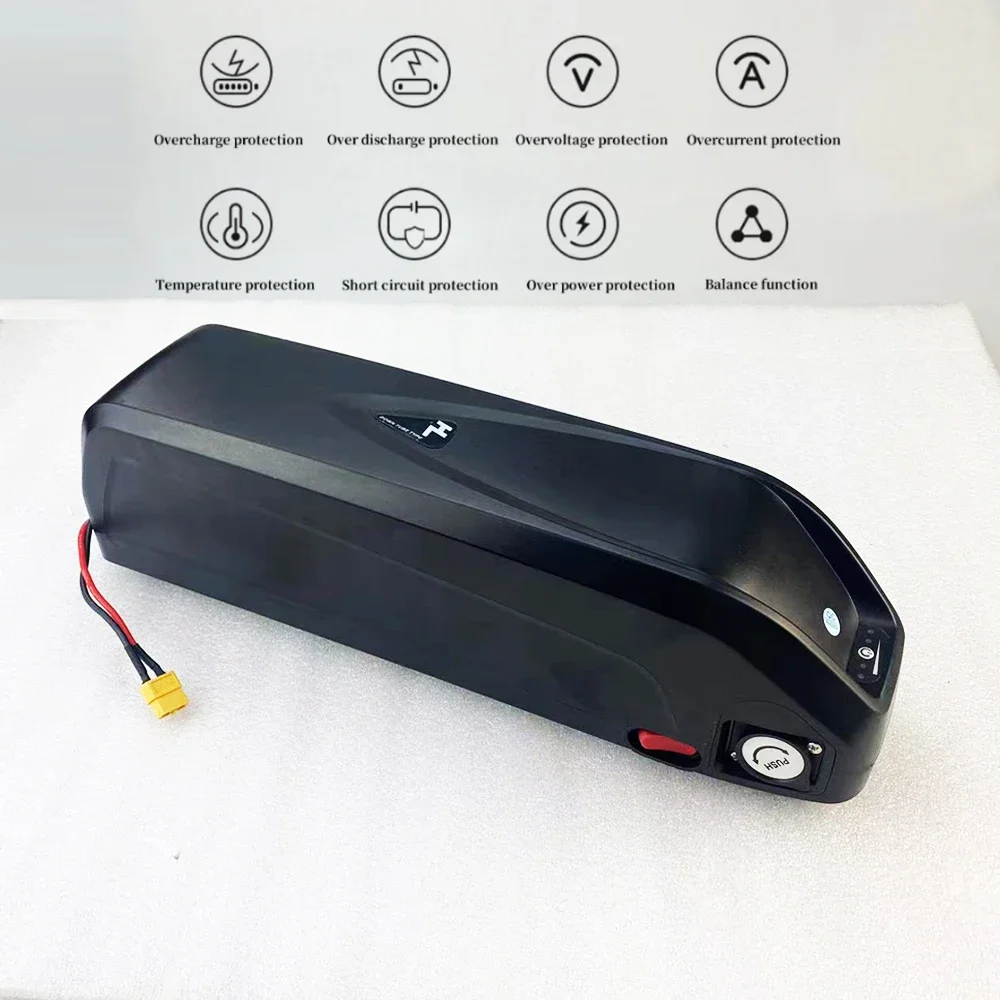 

2025-Brand New 36V 40AH 50AH 60AH Hailong Aibik Battery 30A BMS 350W 500W 750W 1000W 18650 Battery Free Shipping and Charger