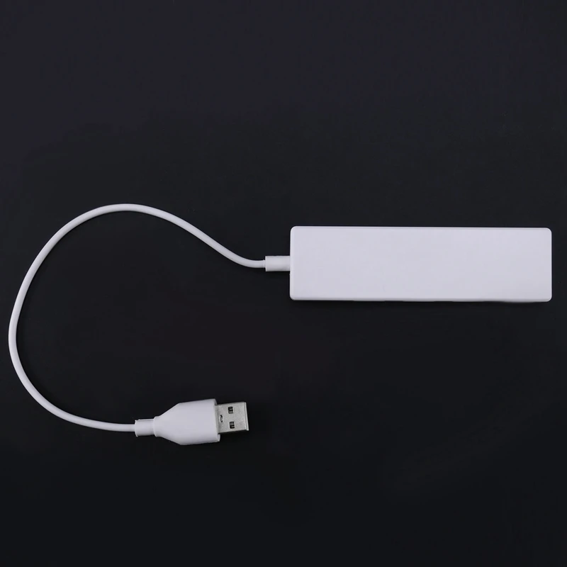 N35R_hub USB ultra mince Hub USB 2.0 4 ports blanc