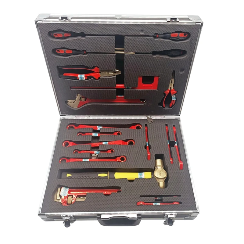 

Non-sparking tools 20 piece combination set of tools Non sparking tools