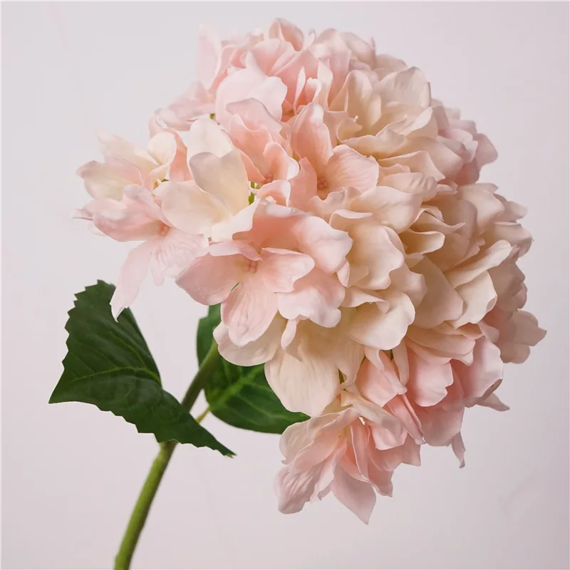 4 Stück/Set Feuchtigkeitsspendende Hortensienblumen, Echt Aussehende Künstliche Blumen für Hochzeitsdekoration, Brautstrauß, Party, Heim-Blumenarrangement – Detail 1