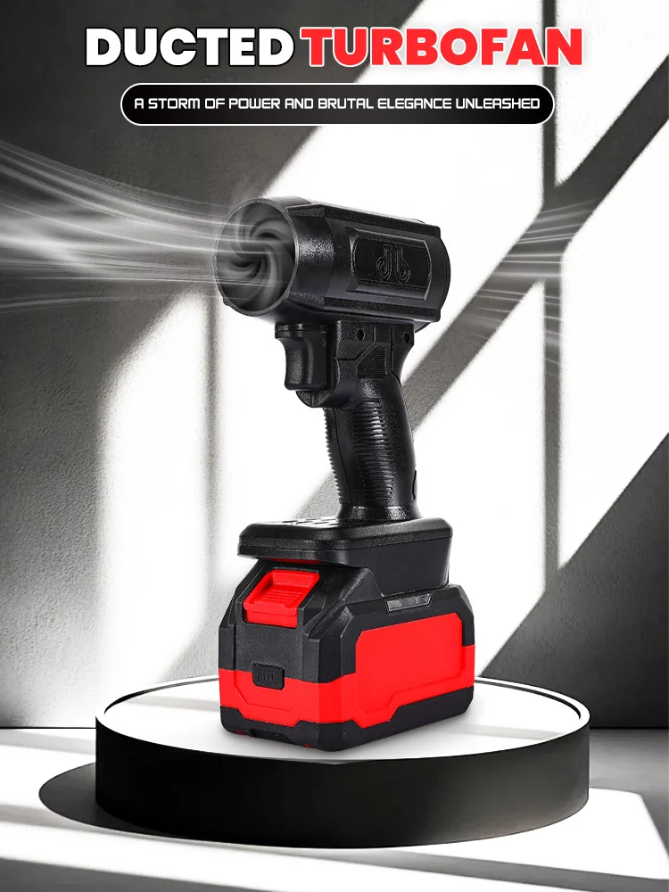 130000RPM 터보 제트 팬 1600g 추력 200 MPH 풍속 (마키타/밀워키/디월트 18V 배터리용) 자동차 세차 건조기 강력 터보팬