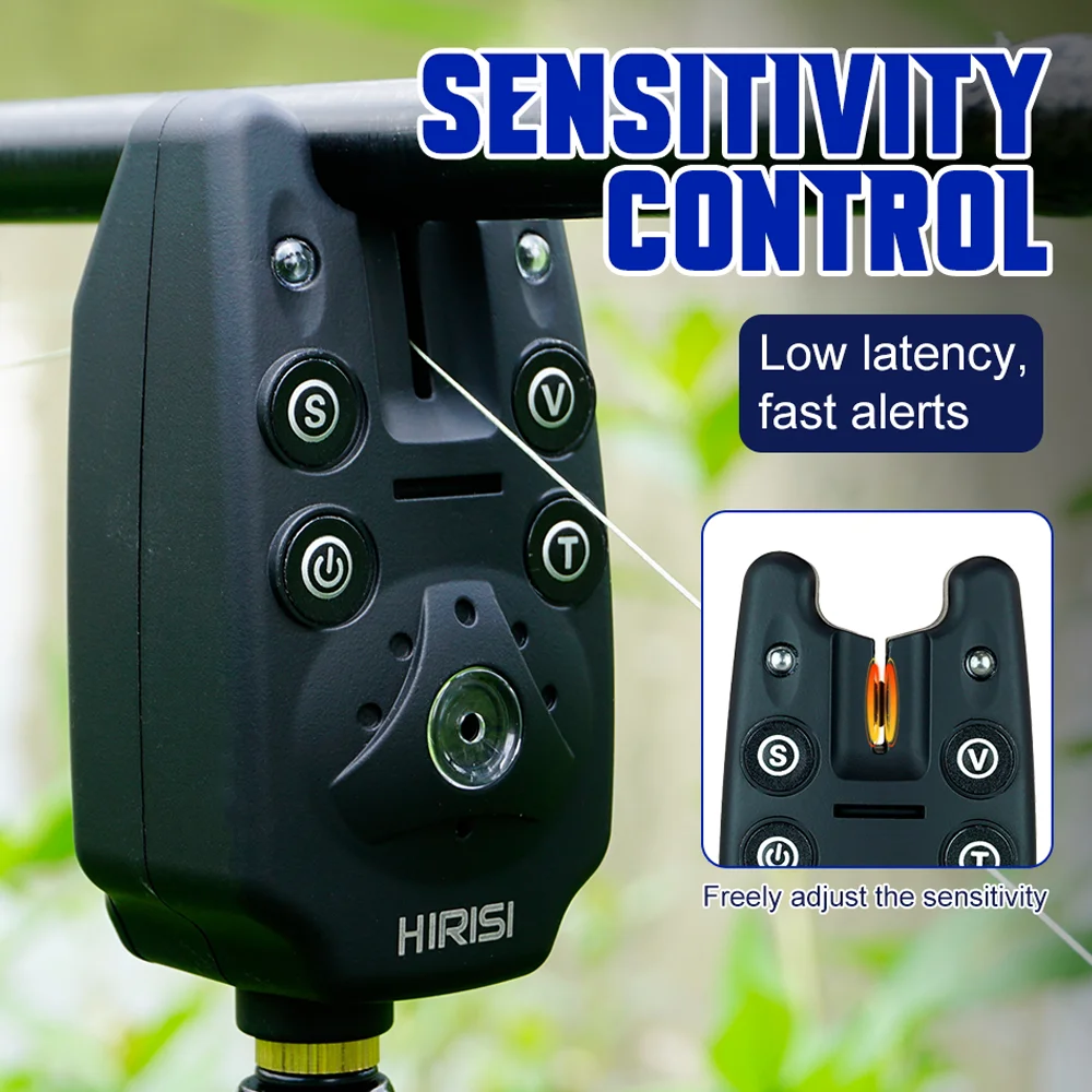 Hirisi B1101-3 3Pcs Carp Fishi - Bite Alarm ulasan dan harga