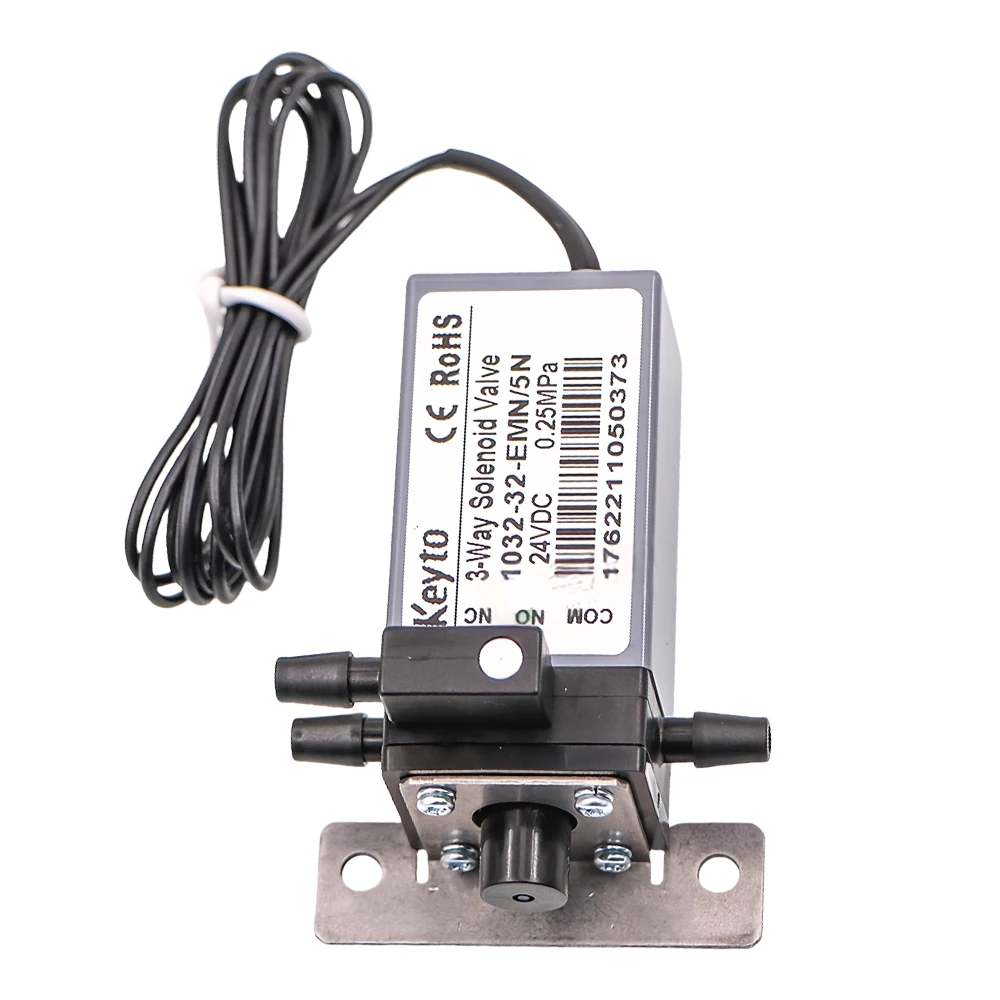 

Трехходовой электромагнитный клапан Keyto 1032-32EMN/5N для струйных принтеров Xingguang 1024 RuiJie Gongzheng