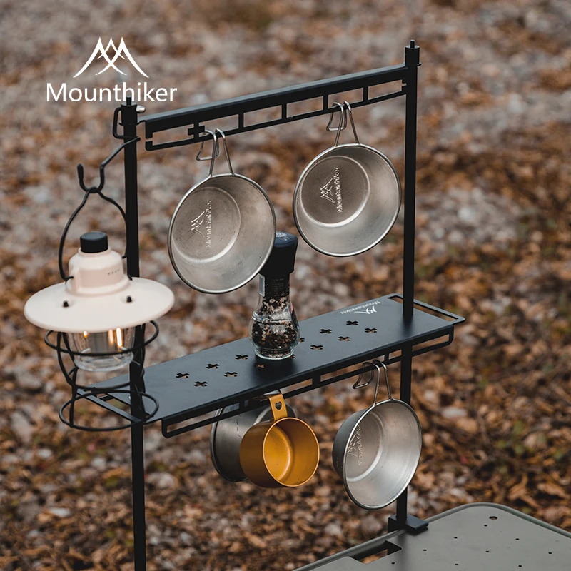 

Mountainhiker outdoor camping rack camping multifunctional desktop shelf lamp rack