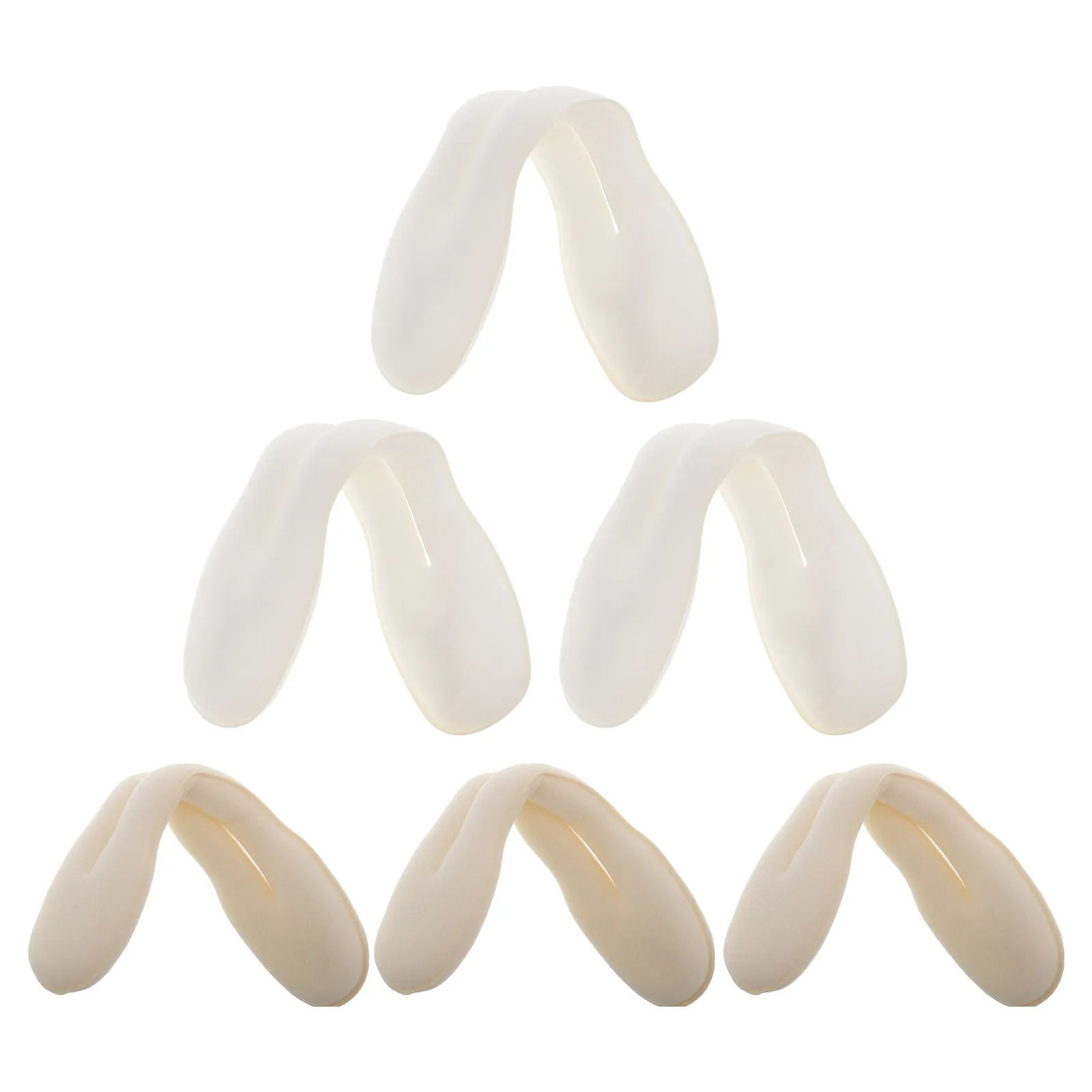 6Pcs Women Hair Bun Making Kit Reusable Donut Bun Maker for Long Hair French Messy Hairstyle Tool Portable Styling